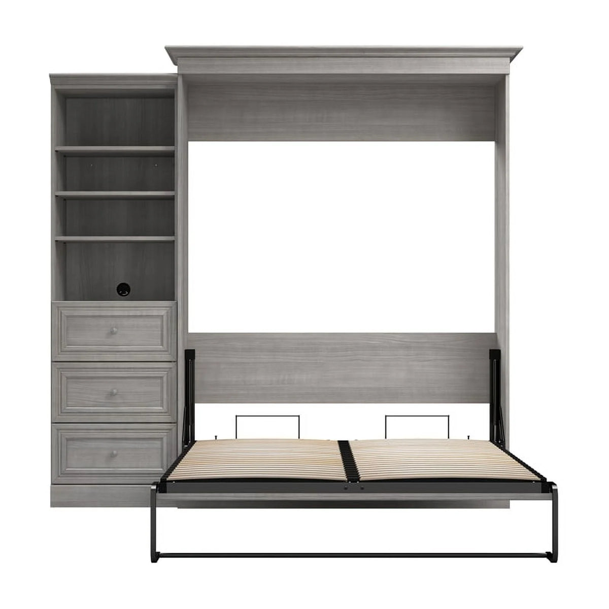 Queen Murphy Bed and Organizer U5883