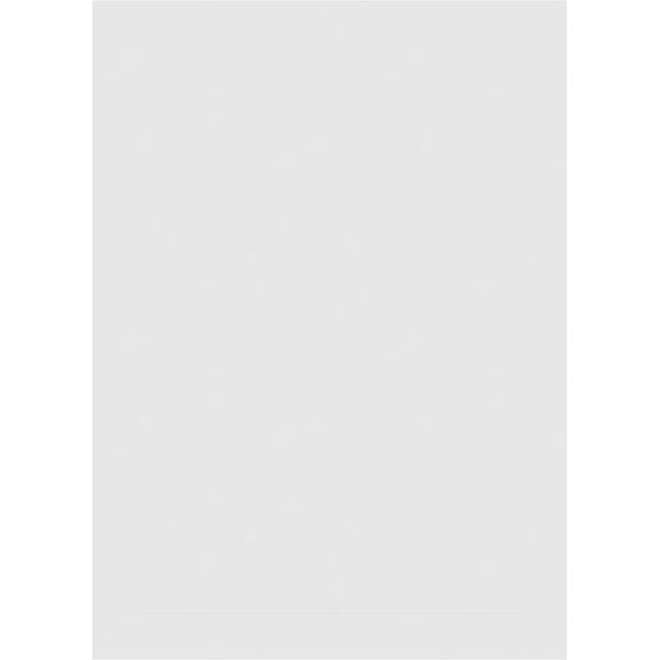 PVC Vertical Surface Mount Gable Vent with Brickm H50931