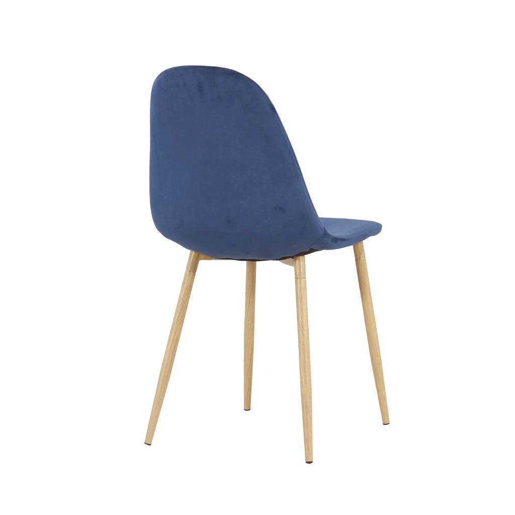 Velvet Upholstered Dining Chairs Set of 4 Q7839