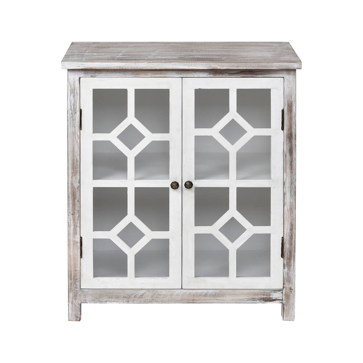Antique White/White Cabinet J79595