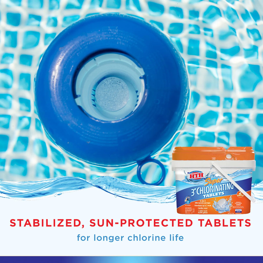 3 Inch Chlorine Tablets 25 lbs C717