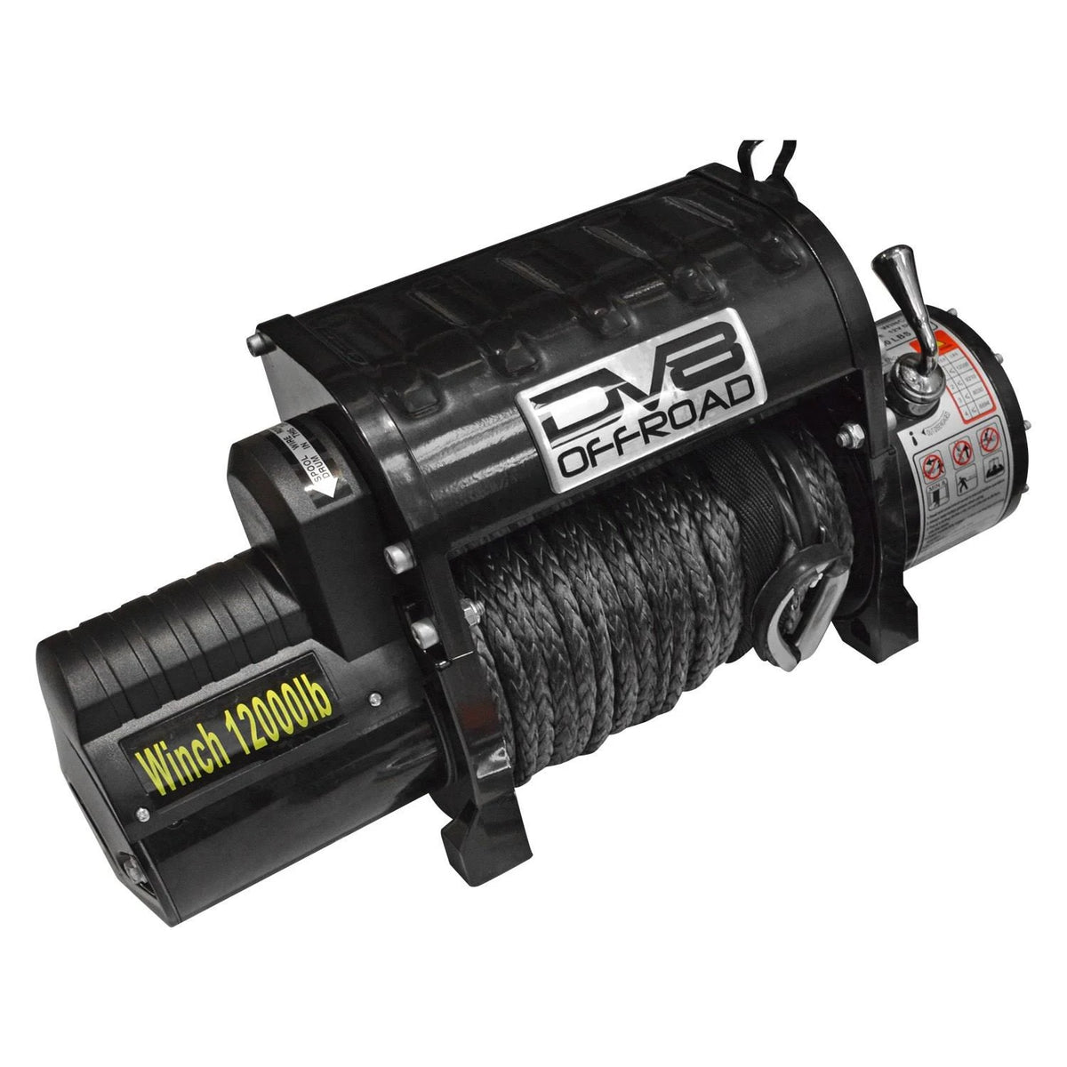 12000 lb Winch with Synthetic Line and Wireless Remote C3641