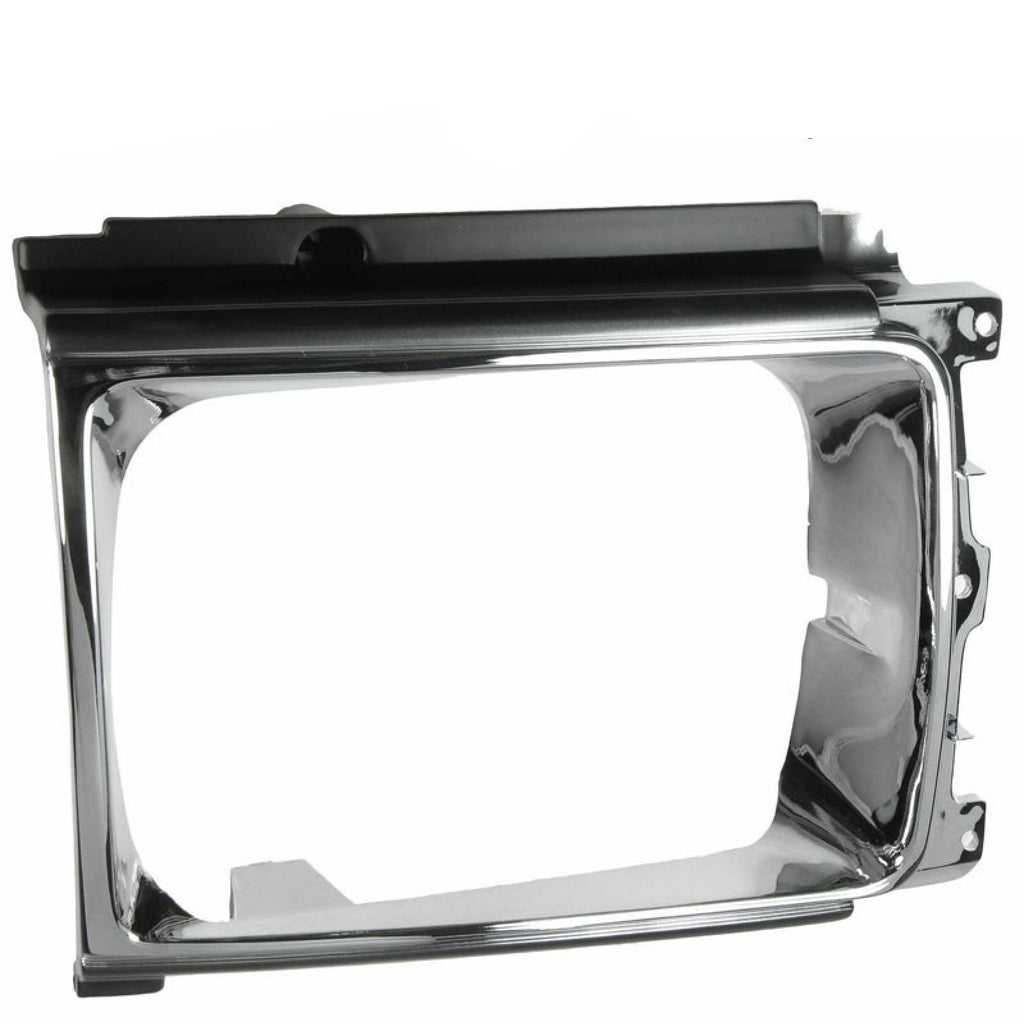 Chrome & Black Headlight Bezel Left Driver Side For Toyota 4Runner Pickup Truck R363