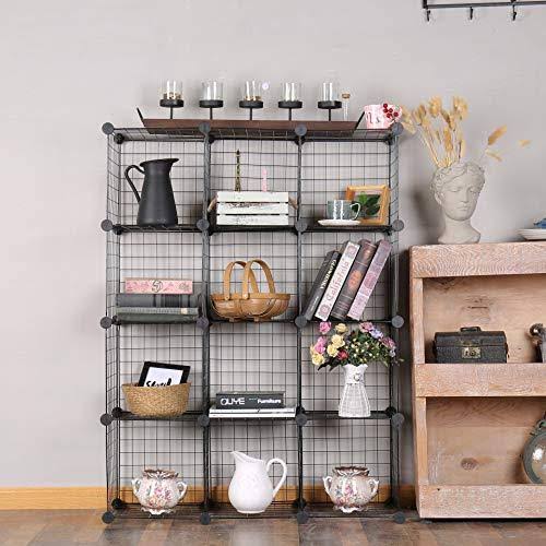 12 Cube Wire Storage Organizer J14029