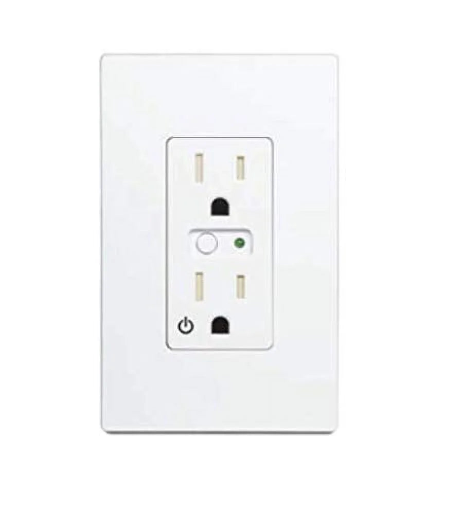 Z-Wave Single Wall Outlet 1800W 120VAC D51028