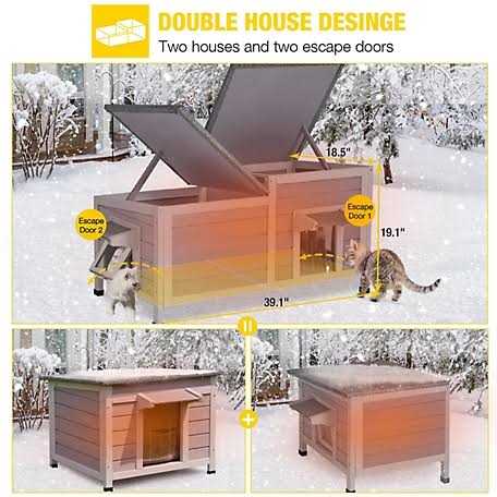 Insulated Cat House C27300
