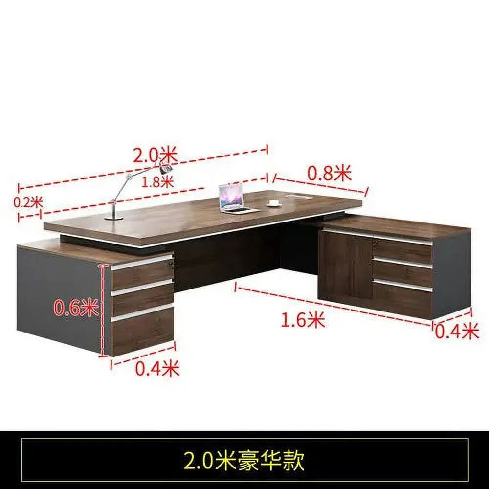 Corner Computer Desk with Storage C7284