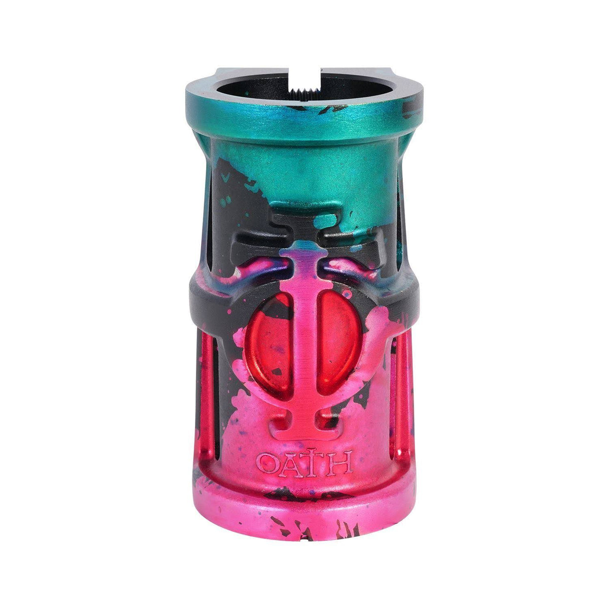 Green/Pink Alloy SCS Clamp I14328
