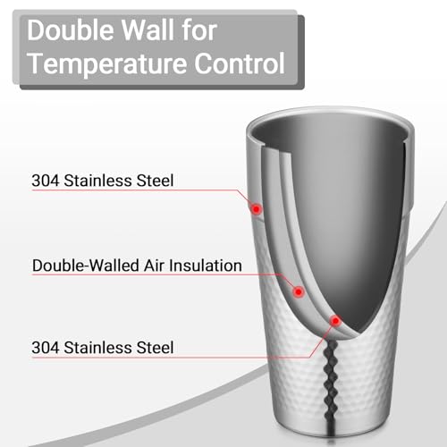 16 oz 4 Pack Stainless Steel Tumbler M2218