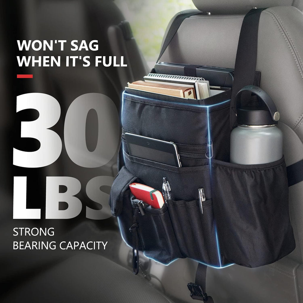 Black Car Front Seat Organizer G5280