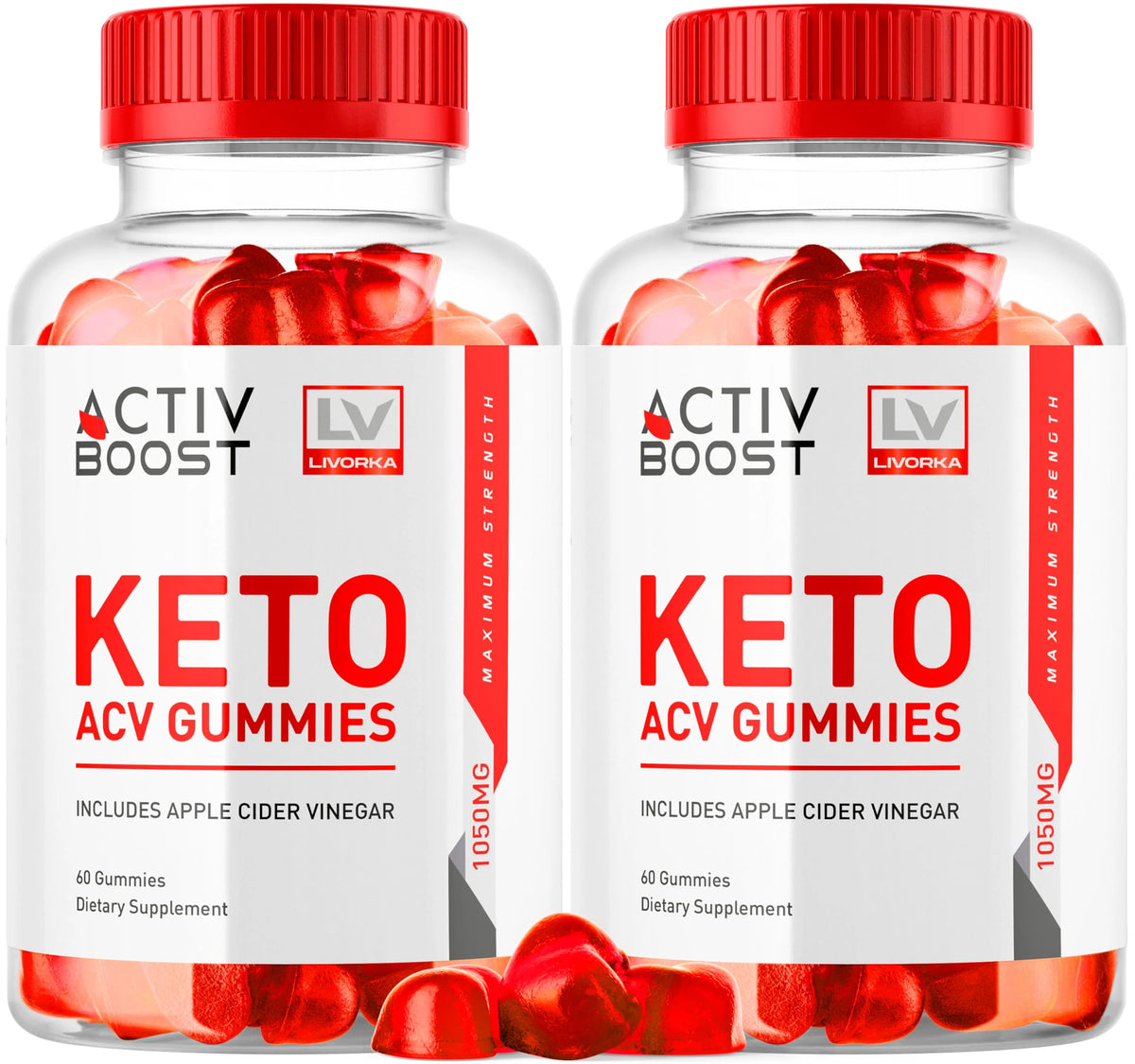 Keto ACV Gummies 1050mg 2 Pack W79265
