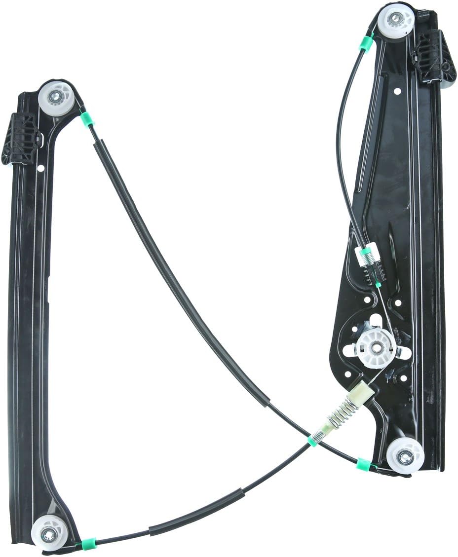 Front Left Driver Side Power Window Regulator without Motor Pack of 2 J6561