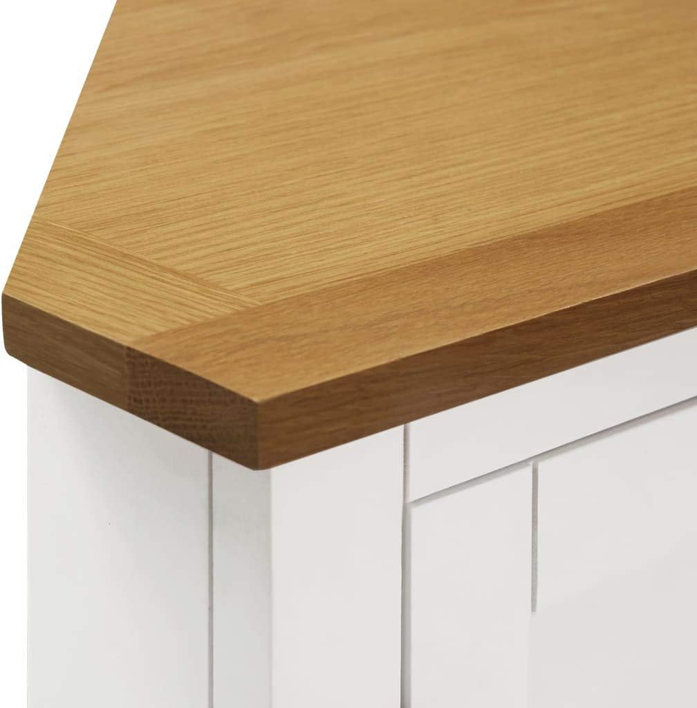 Corner Cabinet Solid Oak Wood Z8793