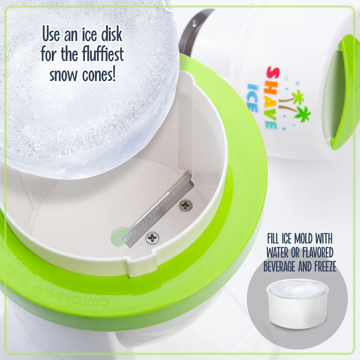 Shave Ice & Snow Cone Maker M798