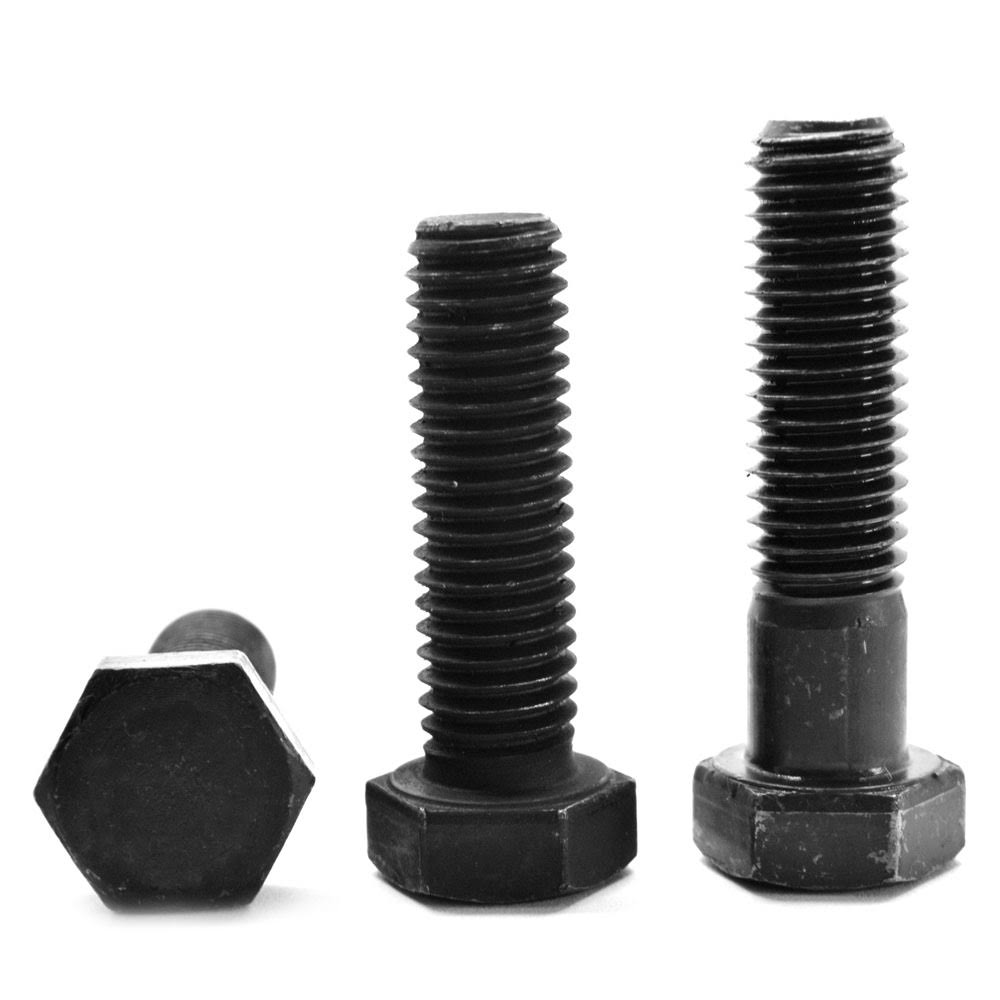 9/16x22-18 x 5x22 Fine Thread Grade 5 Hex Cap Screw Black Oxide M5730