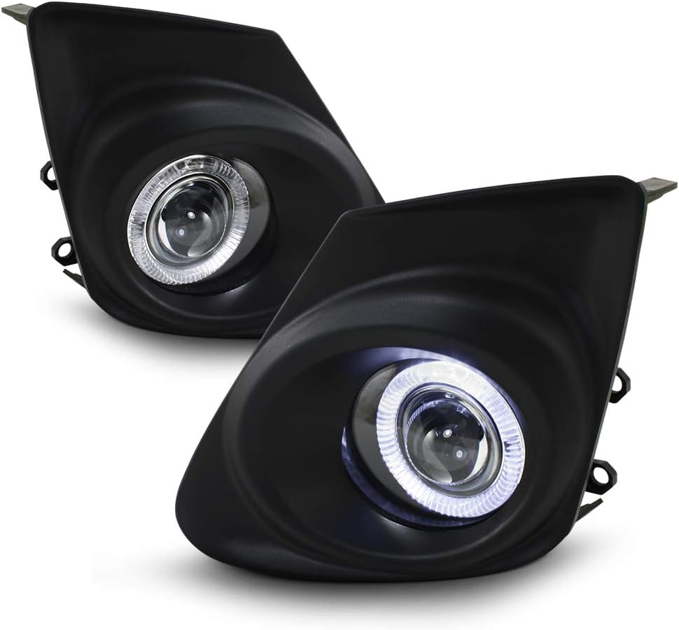 LED Projector Bumper Fog Lights Assembly Driver & Passenger K19867
