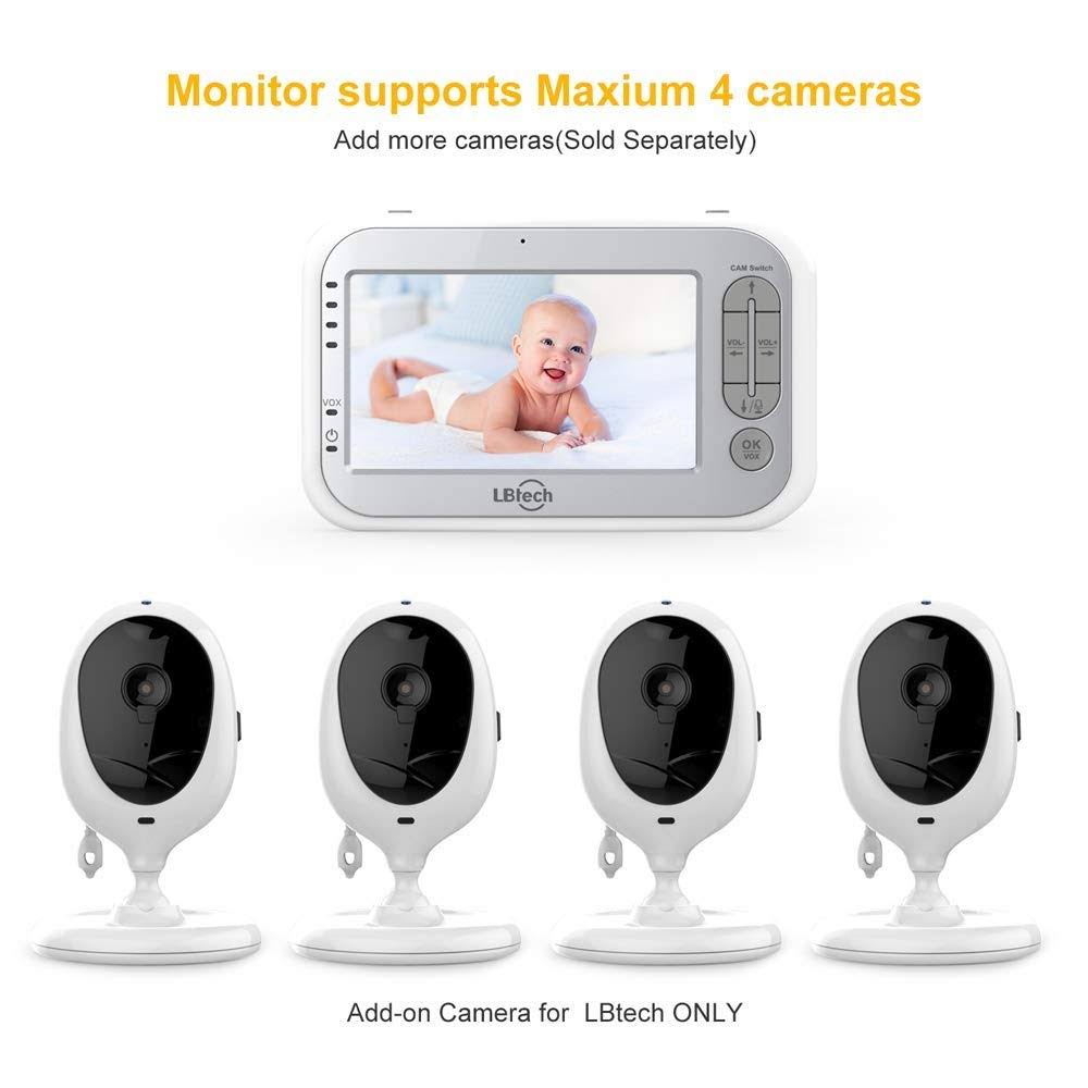 Video Baby Monitor with Two Cameras G521362