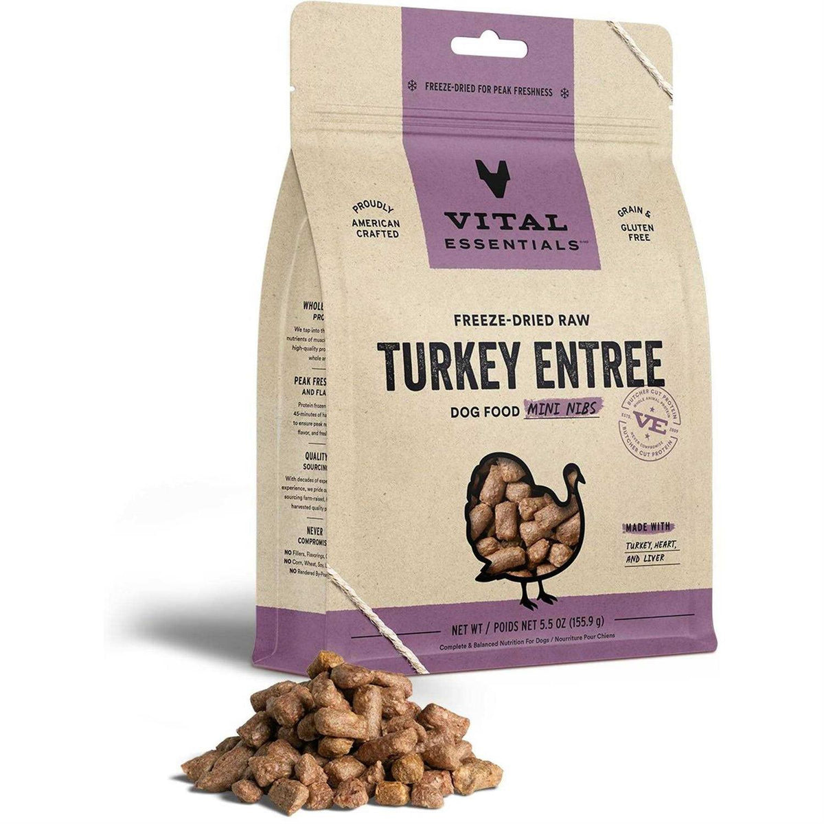 Freeze-Dried Mini Nibs Dog Food Q230052