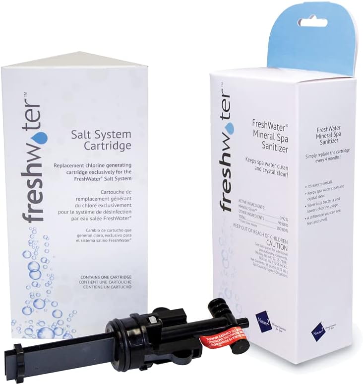 Freshwater Salt Cartridge Plus Freshwater Mineral Sanitizer Bundle B606057