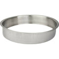 10 inch Diameter Stainless Steel Trash Can Grommet F327