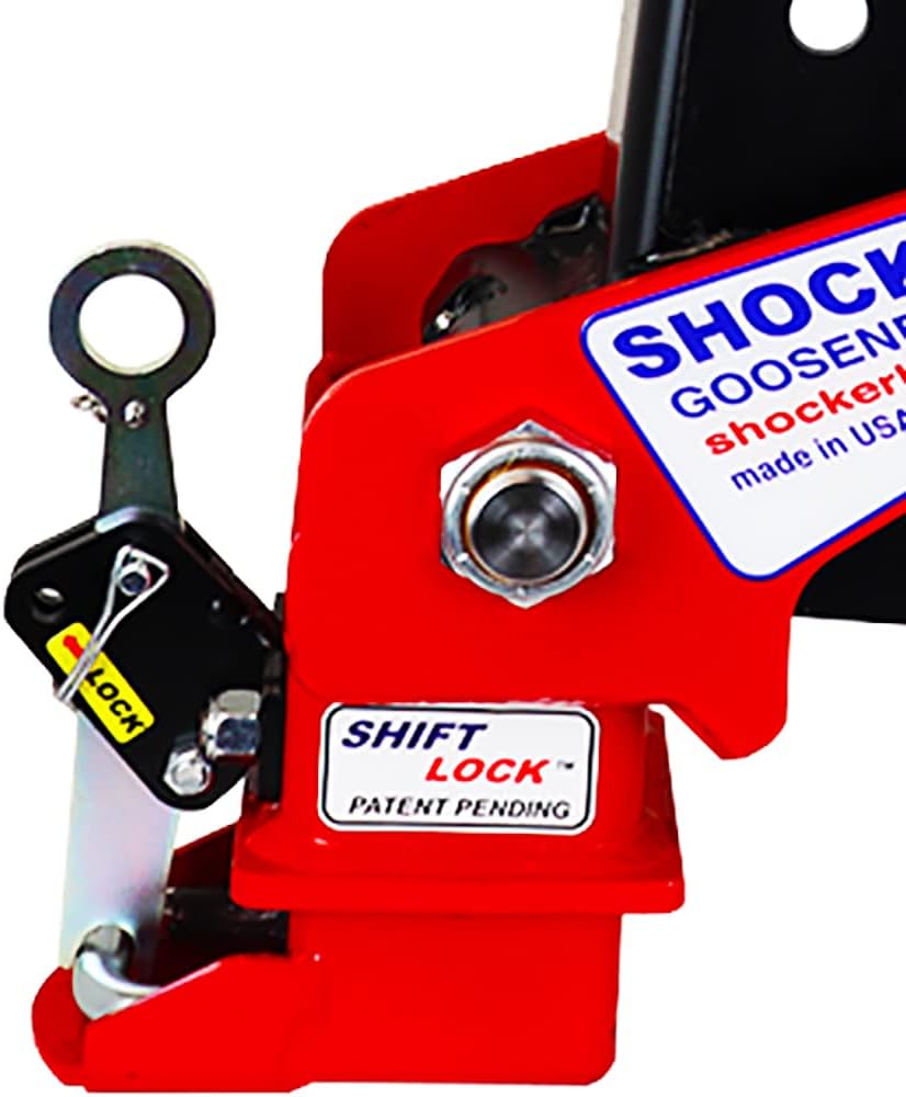 Round 4" Straight Pin 30K SL Gooseneck Air Hitch & Coupler Z8471