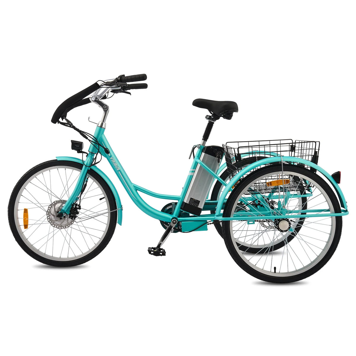 Electric Tricycle 350W 36V 10Ah Green N95456