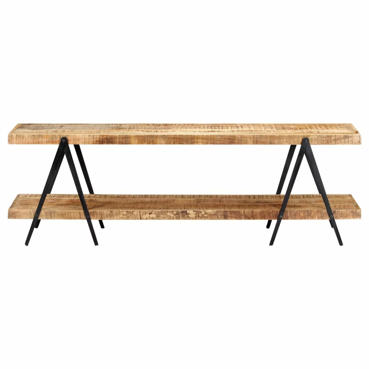 63" Solid Mango Wood TV Cabinet A367