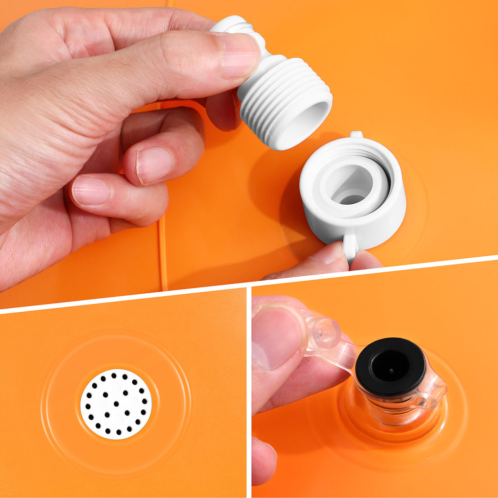 Inflatable Orange Sprinkler Water Spray Sprinkler K113