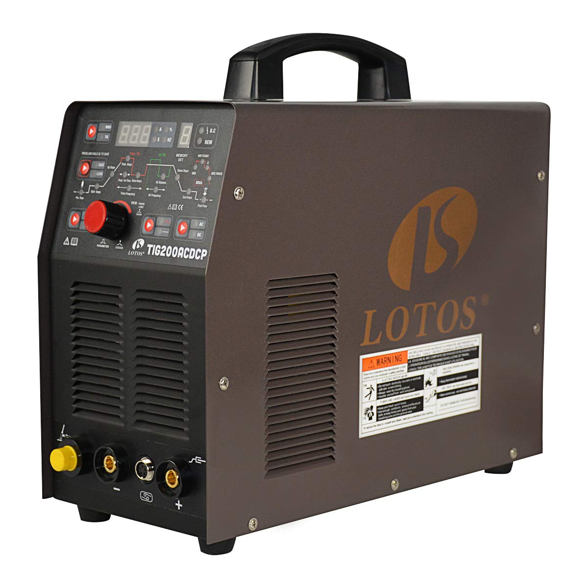 200A AC/DC Pulse TIG/Stick ARC Welder with Digital Control Q775