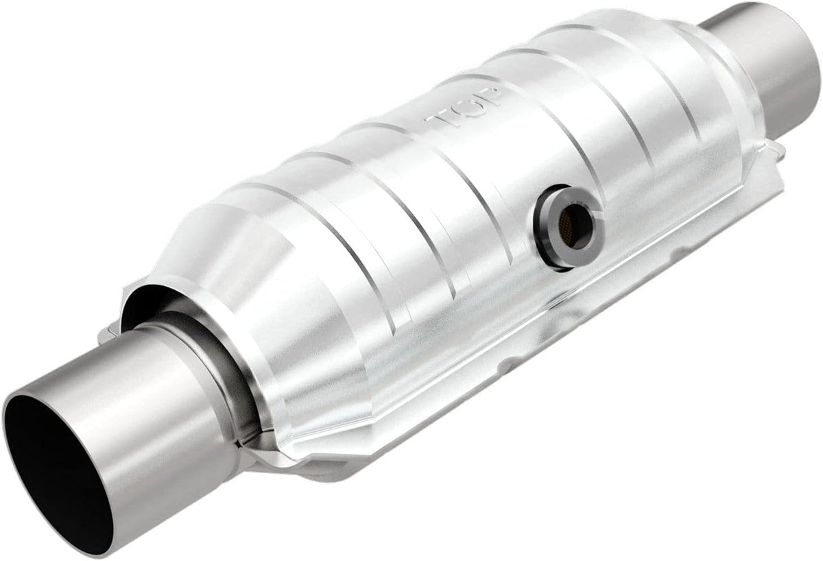 Universal Stainless Steel Catalytic Converter 2.5in Inlet/Outlet M108140