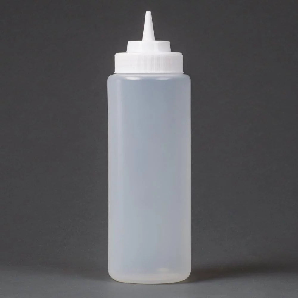 Wide Mouth Squeeze Bottles 32 Ounce 6 Pack T6314