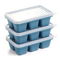 3 Pack Mini Ice Cube Trays with Lid Silicone K9427