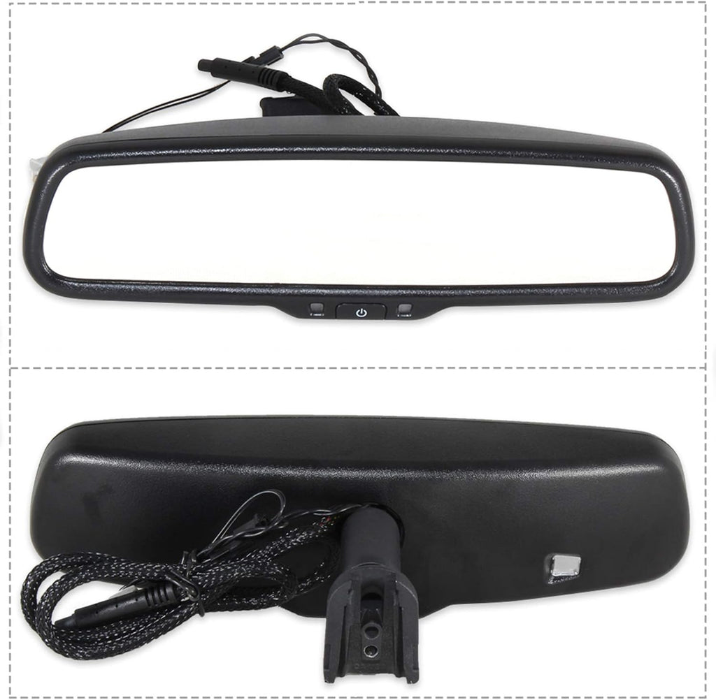 Tailgate Handle Backup Reverse Camera with 4.3" LCD Mirror Monitor Y419497