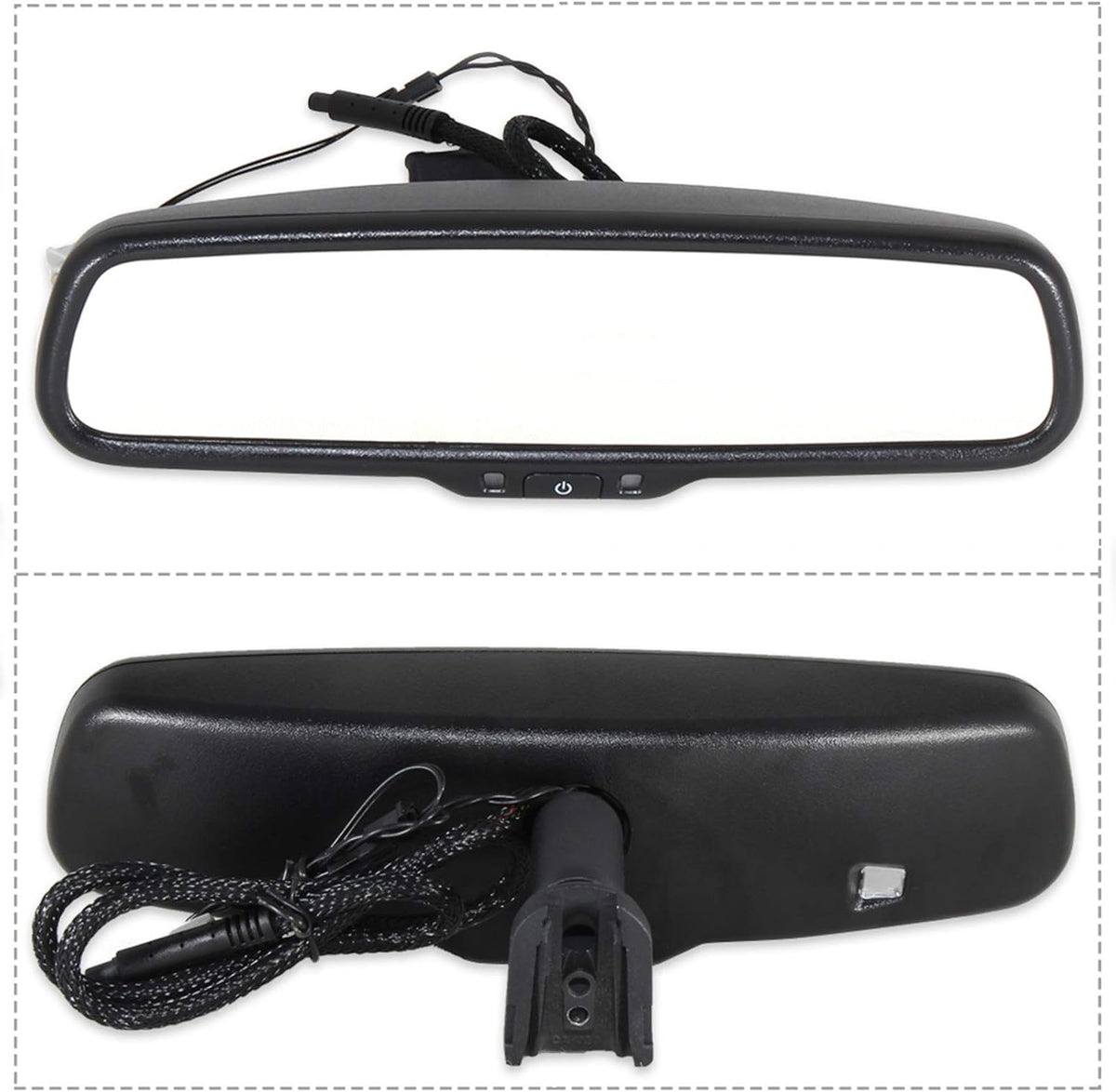 Tailgate Handle Backup Reverse Camera with 4.3" LCD Mirror Monitor Y419497
