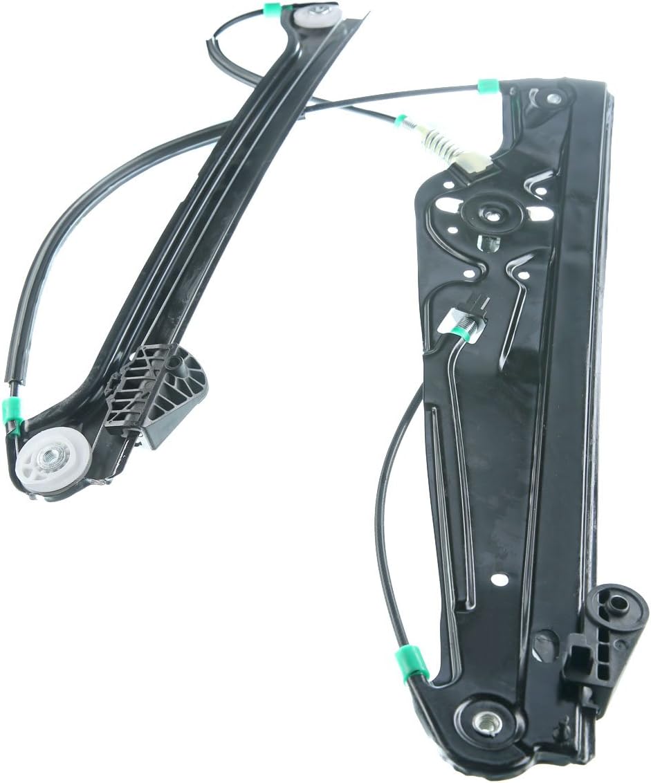 Front Left Driver Side Power Window Regulator without Motor Pack of 2 J6561