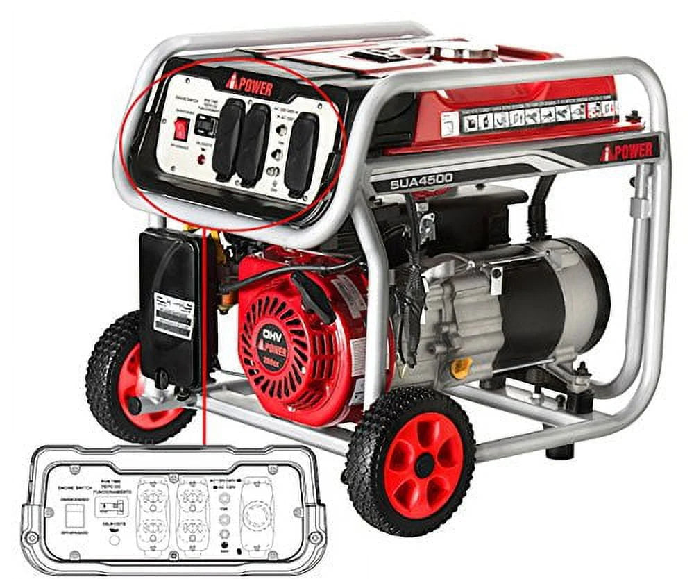 4500W Gasoline Powered Generator D219383