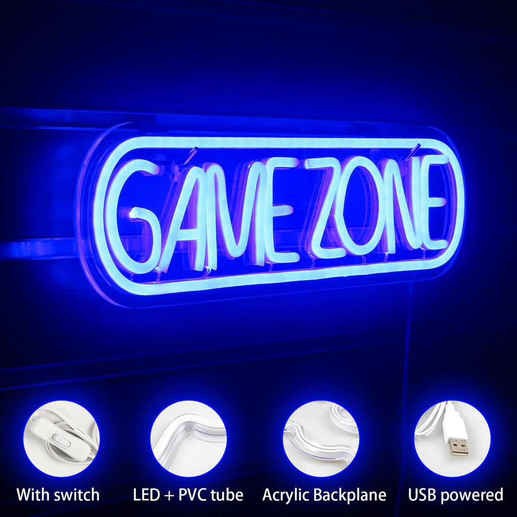 LED Neon Light Sign for Game Room U456