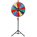 24 inch Color Prize Wheel with Folding Tripod Floor Stand D43474