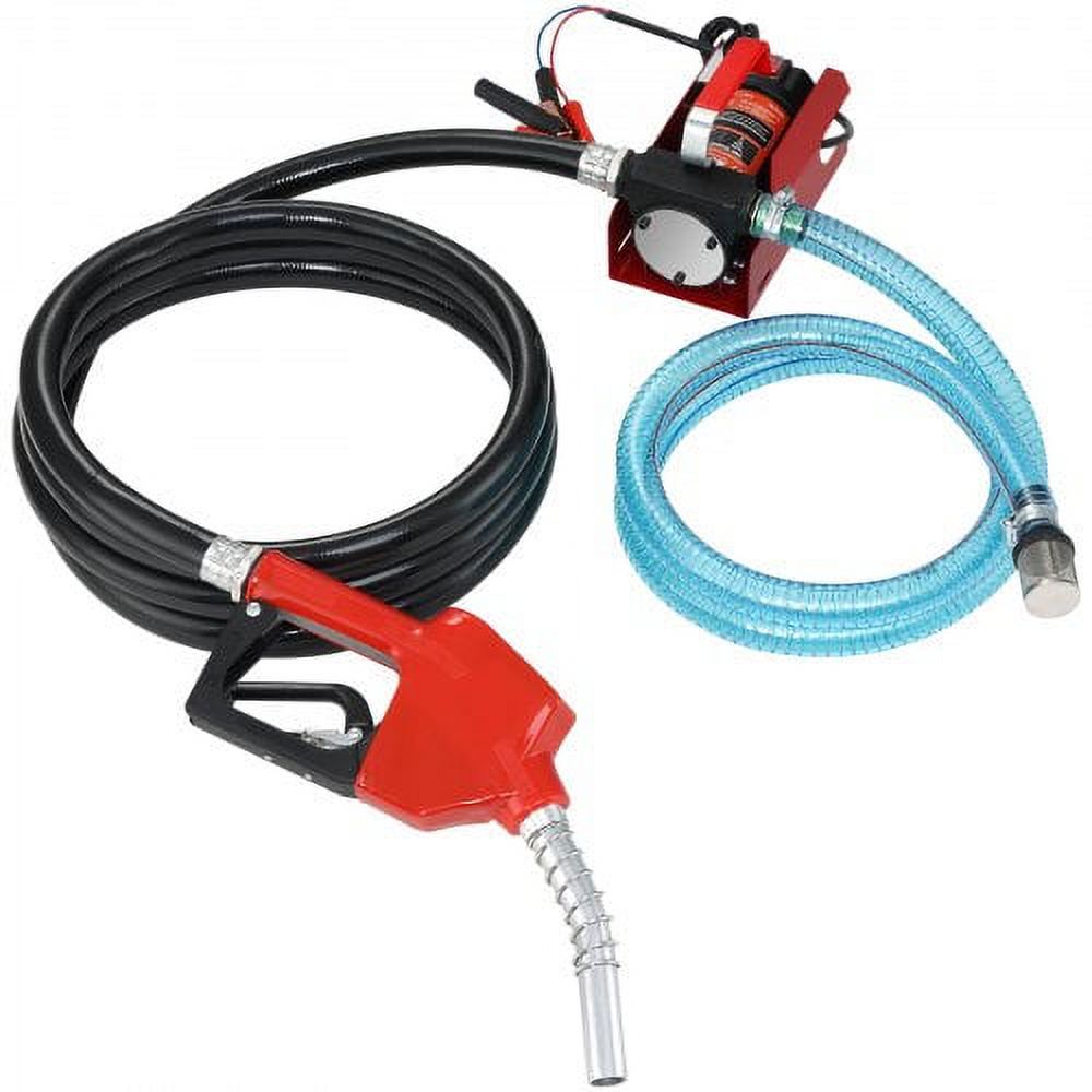 10 GPM 12V DC Portable Electric Self-Priming Fuel Transfer Pump Kit A685526