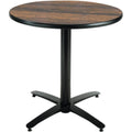 36in Round Pedestal Table Walnut G2159
