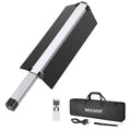 Light Wand Handheld LED Video Light Stick Photography Lighting Kit with Barndoor Remote Control Carry Bag I8465