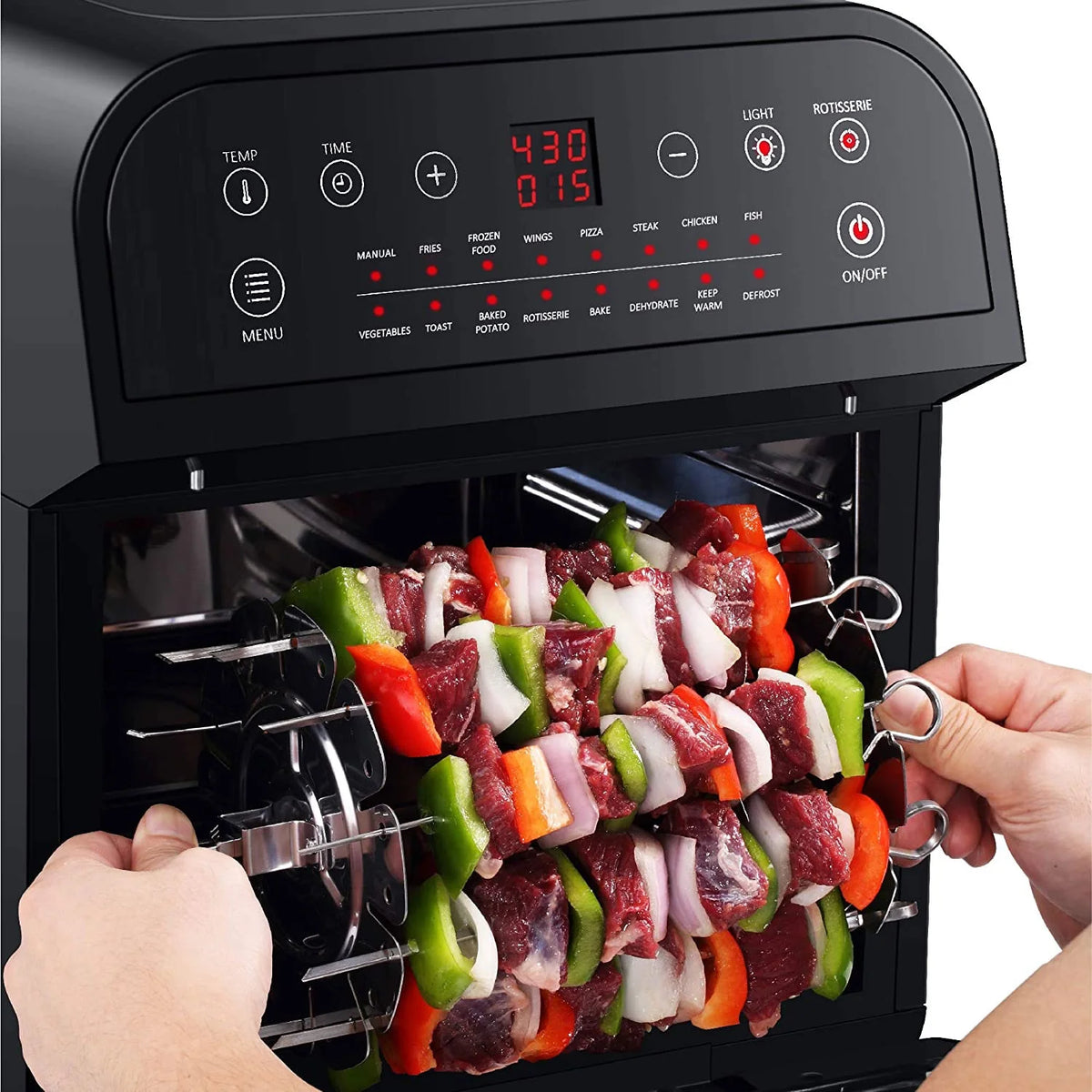 12.7-Quart Electric Air Fryer Black N989