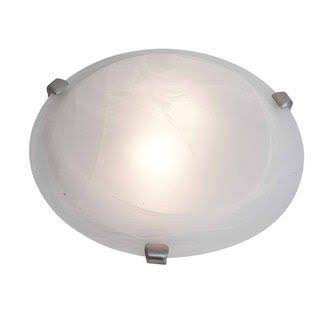 Four Light Flush Mount White O5855