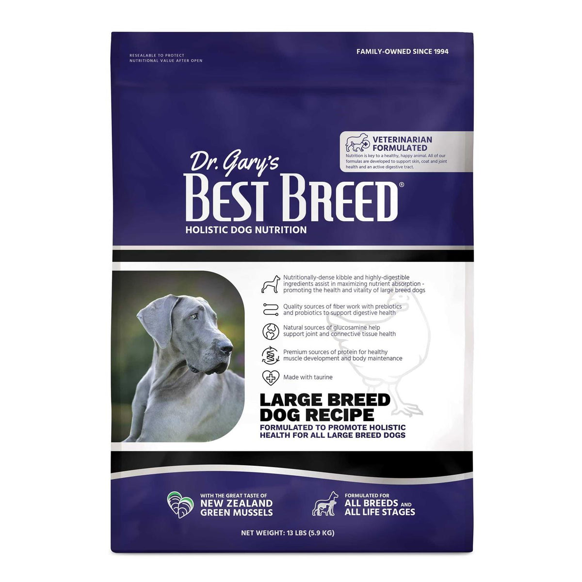 Large Breed Dry Dog Food E107