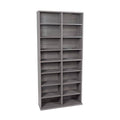 25 inchx54 inch Adjustable Wood Media Storage Shelf Bookcase Y485