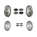 Coated Disc Brake Rotors And Semi-Metallic Pads Kit H6681