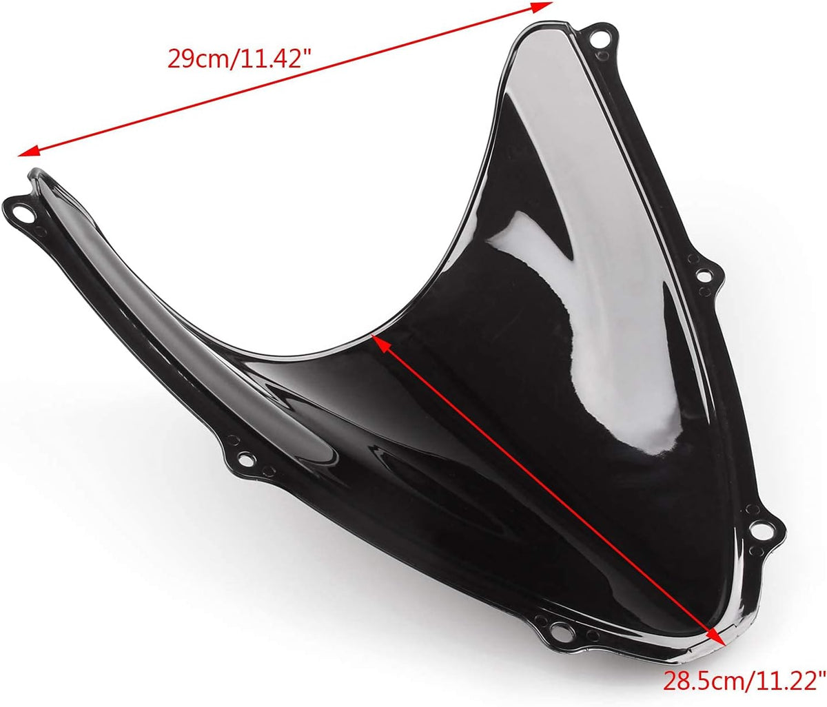 Windshield WindScreen Double Bubble for Suzuki GSXR 600/750 2006-2007 K6 Pack of 2 T868665
