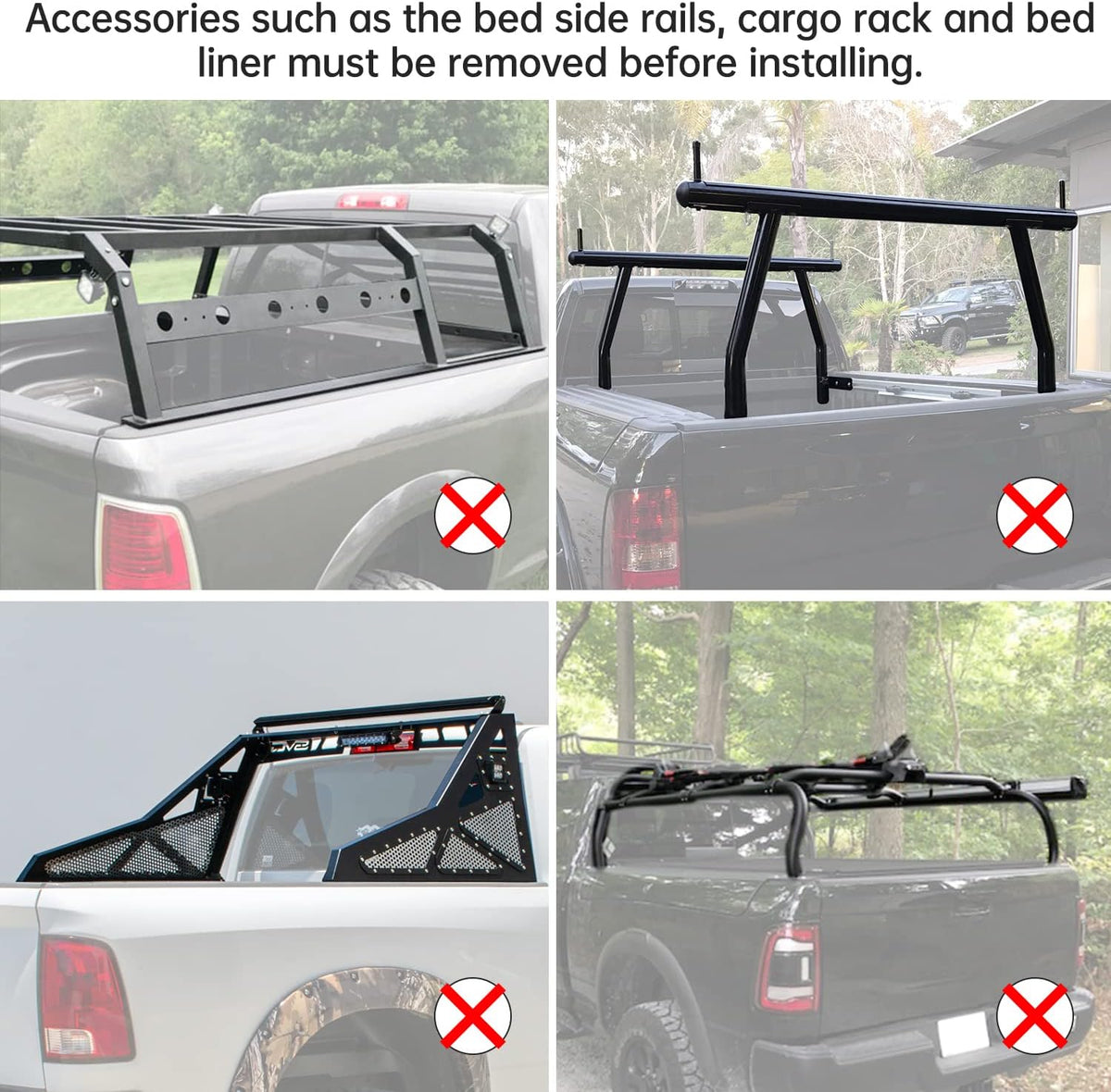 Soft Roll Up Truck Bed Tonneau Cover for 5' Bed (60") V940