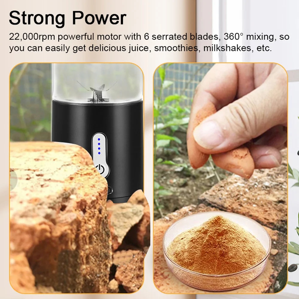 Portable USB Electric Juicer 530ml M456
