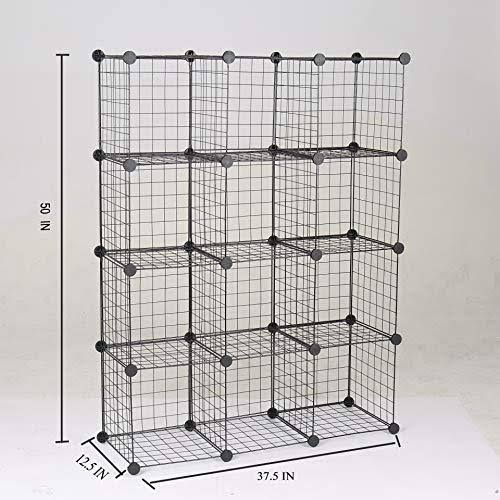 12 Cube Wire Storage Organizer J14029